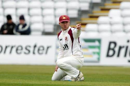 Stephen Peters picked up his first win as Northants' captain