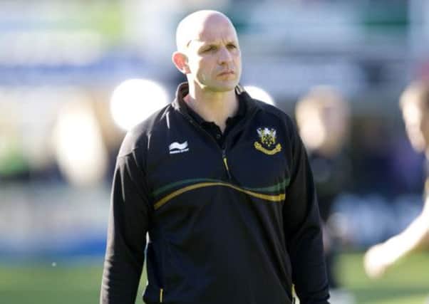 PERFECT PREPARATION - Jim Mallinder believes a win at Harlequins is important to Saints' play-off chances (pictures by Linda Dawson)