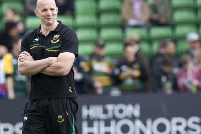 SUCCESS STORY - Jim Mallinder wants Saints to maintain the good sporting summer Northampton is currently enjoying (picture by Linda Dawson)