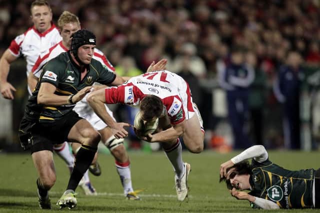 BIG WIN - Saints stopped Ulster in their tracks in December and will need to believe they can do the same to Saracens on Sunday (picture by William Cherry/Presseye)