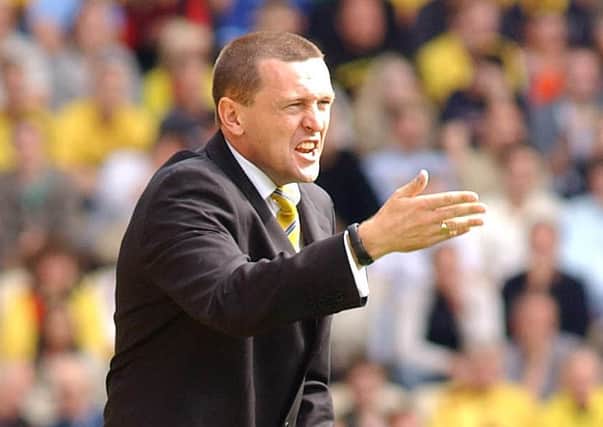 YOUNGER DAYS - Aidy Boothroyd pictured when he was the manager of Watford, who he guided to play-off success in 2006