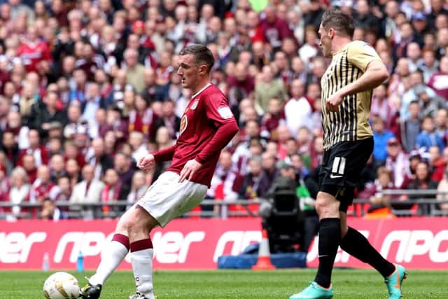 BUZZING - Lee Collins has signed a new two-year deal at Cobblers (picture by Sharon Lucey)