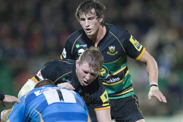 FULL BACKING - Tom Wood is supporting banned Saints skipper Dylan Hartley (picture by Linda Dawson)