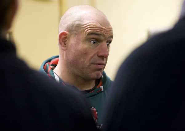 CHARGED - Leicester Tigers boss Richard Cockerill (picture by Linda Dawson)
