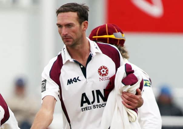 THANKS, AND GOODBYE - Trent Copeland plays his last game for Northants this week, and will be sorely missed