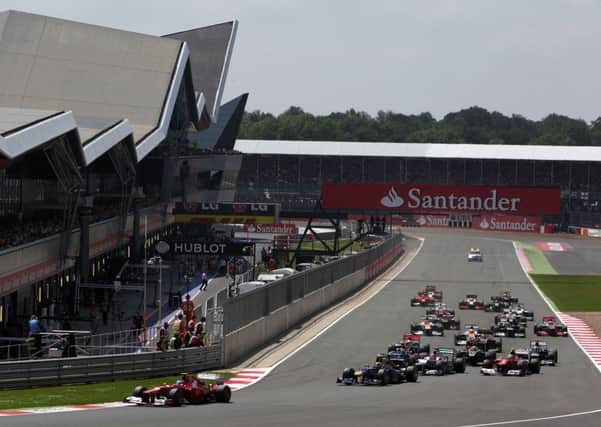 Start of the 2012 British Grand Prix