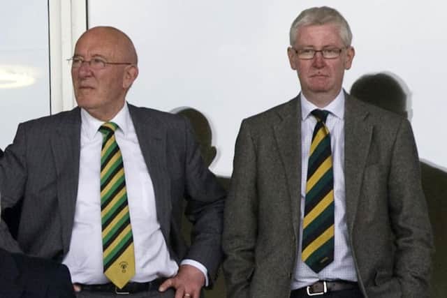 DRIVING FORCE - Leon Barwell (right) and his father Keith (picture by Linda Dawson)
