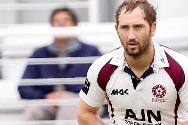 BIG GAME - Steven Crook is looking forward to taking on title rivals Lancashire at Old Trafford