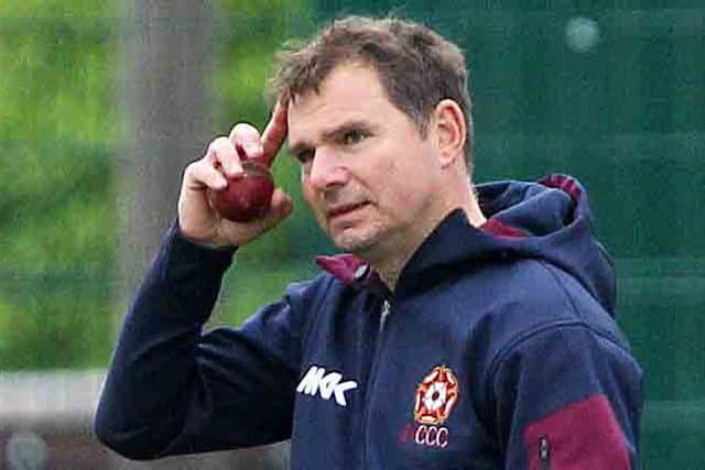 David Ripley was left disappointed after the County were skittled for 62 at Old Trafford on day one