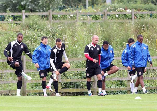 HERE WE GO AGAIN - the Cobblers players return for their first day of pre-season training on Friday