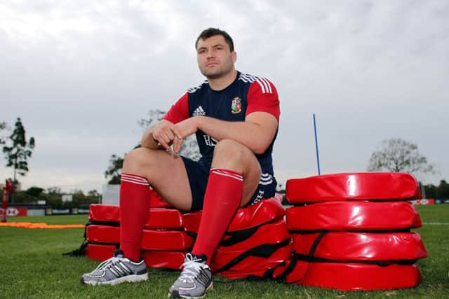 SITTING OUT - Alex Corbisiero is set to miss the Lions' second Test on Saturday