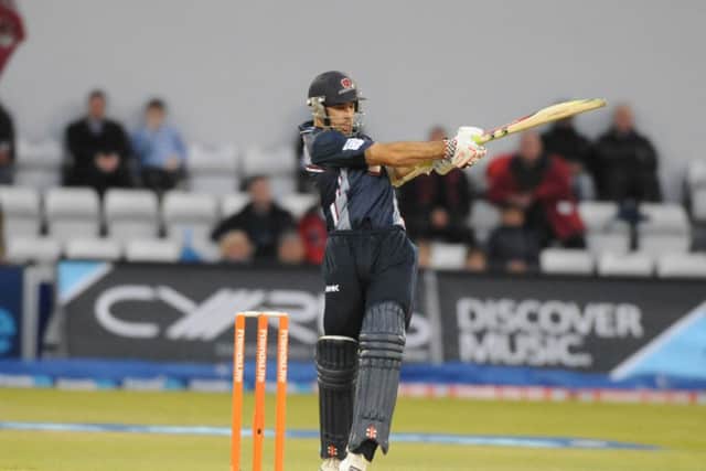 Kyle Coetzer thrashed 39 at the top of the innings for the Steelbacks
