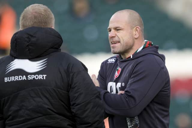 BANNED - Leicester Tigers boss Richard Cockerill (picture by Linda Dawson)