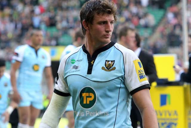IMPRESSIVE - Saints and England star Tom Wood (picture by Linda Dawson)