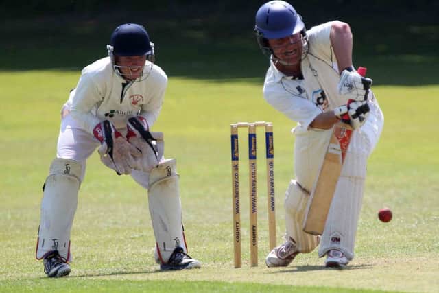BLOCK IT - action from Wollaston's game against Horton House