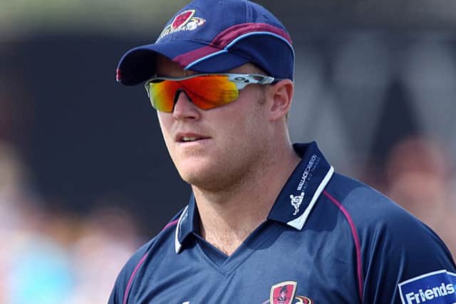 Opener Richard Levi made 110 not out against Gloucestershire