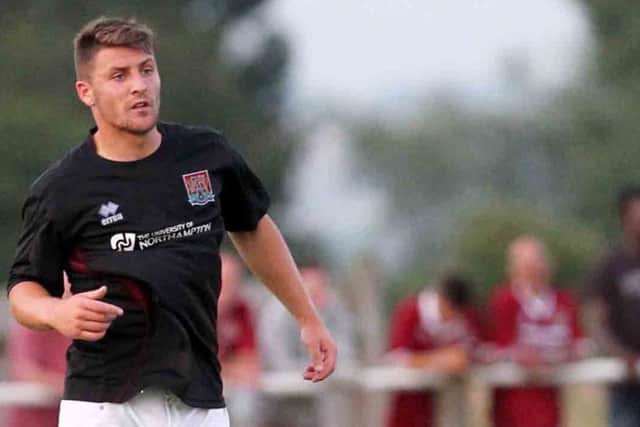 ANOTHER CHANCE - trialist Gary Deegan will line up for the Cobblers at Corby tonight