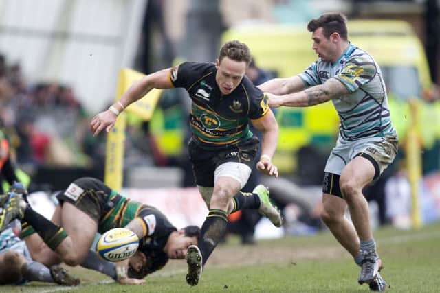 UP FOR THE FIGHT - James Wilson knows he faces stiff competition at Saints this season (picture by Linda Dawson)