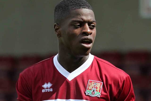 OPPORTUNITY - JJ Hooper could make his full debut for the Cobblers against Milton Keynes Dons
