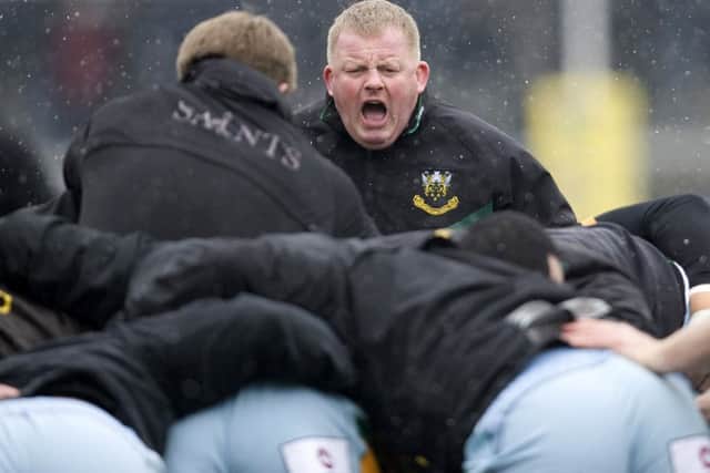 PACK MAN - Dorian West's work with Saints' forwards persuaded Salesi Ma'afu to join the club (picture by Linda Dawson)