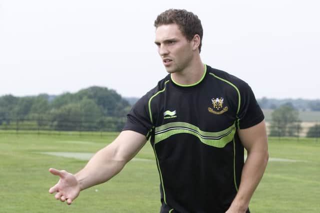SAINT GEORGE - Wales wing George North is not feeling under any pressure to perform at his new club (picture by Linda Dawson)