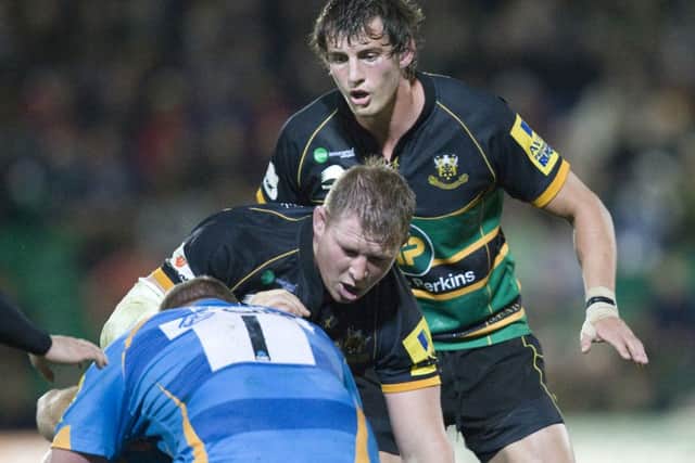FULL BACKING - Tom Wood believes Dylan Hartley is the right choice as Saints skipper (picture by Linda Dawson)