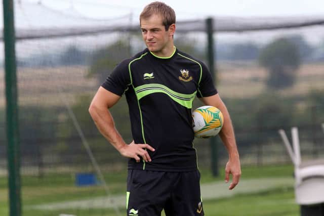 EXTRA DIMENSION - Stephen Myler feels new recruit Kahn Fotuali'i is just the type of player Saints need