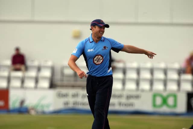 Lee Daggett, along with David Willey, has been capped by Northants