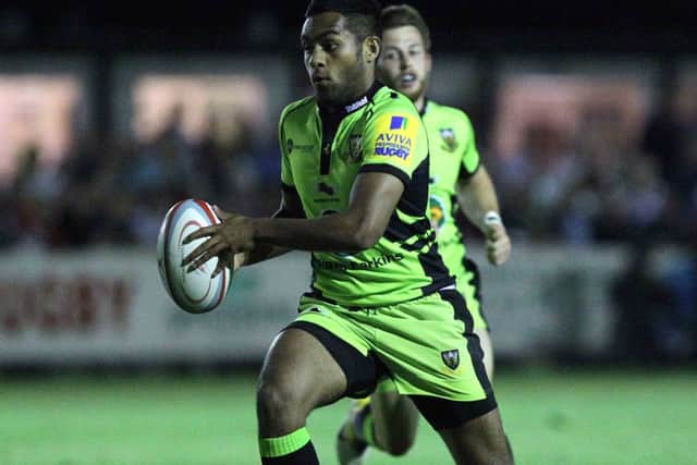 ON THE SCORESHEET - George Wacokecoke grabbed a try in Saints' win at Moseley (picture by Sharon Lucey)