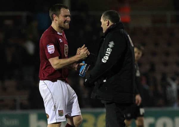 MISSING MAN - Aidy Boothroyd knows the Cobblers are feeling the absence of captain Kelvin Langmead