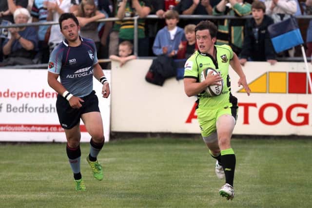 GOOD RUN - Jamie Elliott was delighted to see Saints win their fourth pre-season game in as many outings at Leinster on Friday night