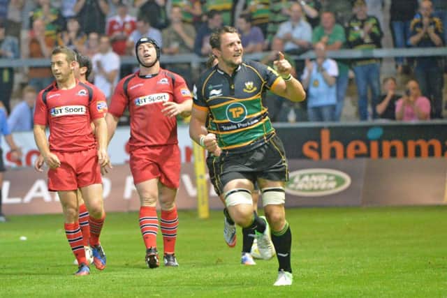 FEELING FRESH - Phil Dowson has revelled in Saints' build-up to the new season (picture by Dave Ikin)