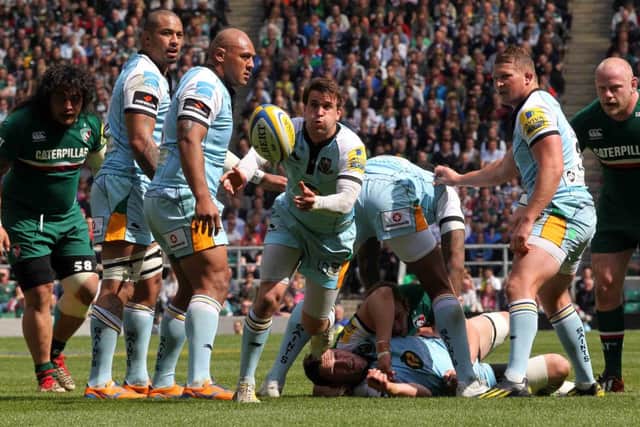 UP FOR THE FIGHT - Lee Dickson is ready to scrap it out with Kahn Fotuali'i for the Saints No.9 shirt this season