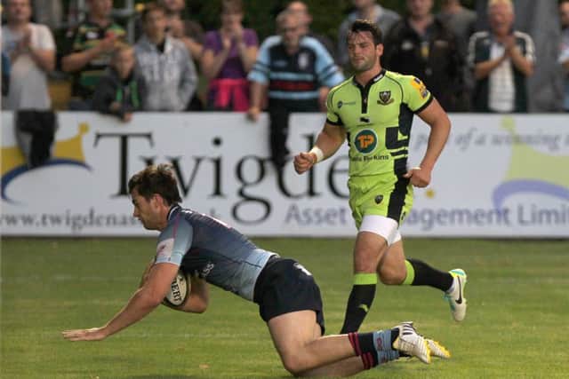 FIT AGAIN - Ben Foden is available for selection for Saints' game against Exeter on Saturday