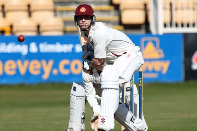 Rob Keogh scored his maiden first-class century in Southampton