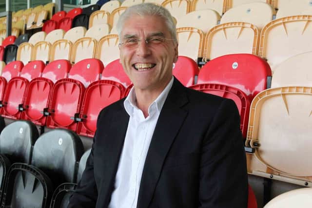 FULL OF BELIEF - Saints chief executive Allan Robson