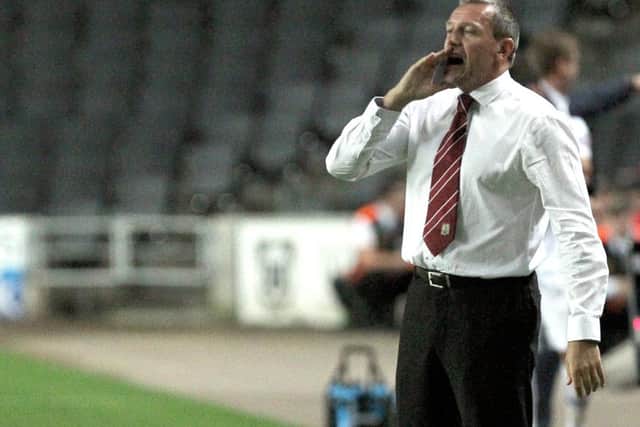 IN NEED OF A WIN - Cobblers boss Aidy Boothroyd