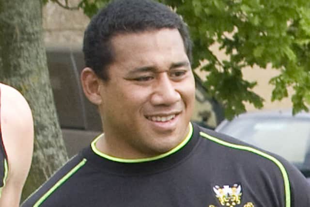 MAKING HIS MARK - Salesi Ma'afu helped the Wanderers win at Leicester (picture by Linda Dawson)