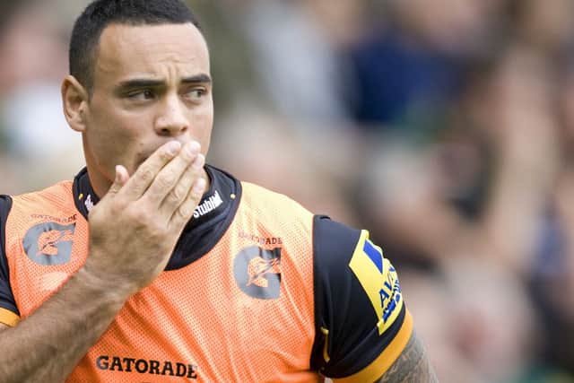 IN - Kahn Fotuali'i will make his first start for Saints at Harlequins tomorrow (Picture: Linda Dawson)