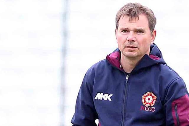CLOSING IN ON PROMOTION - Northants coach David Ripley