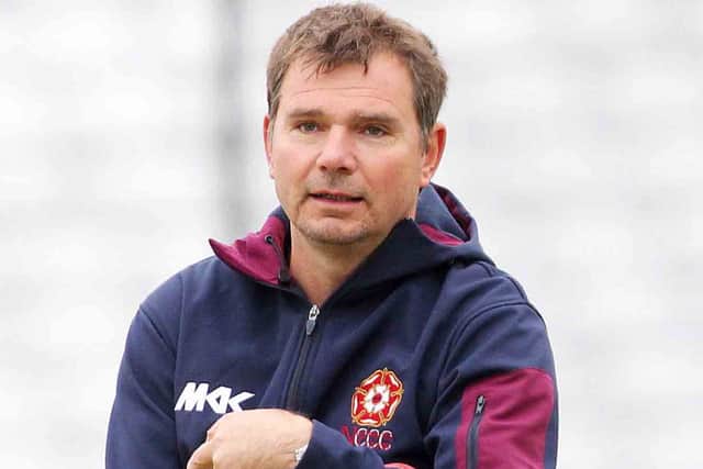 Northamptonshire head coach David Ripley