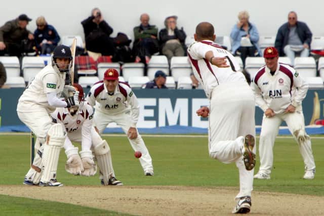 Brendan Nash was a centurion for Kent on day two of the County Championship clash at Northamptonshire