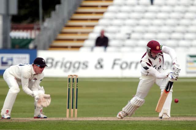 Northants v Kent, County Championship, County Ground, Wantage Road, Northampton.
Rob Keough.