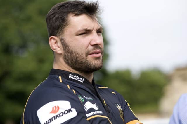 GET IT OUT OF YOUR HEADS - Alex Corbisiero wants Saints to forget about May's Premiership final defeat (picture by Linda Dawson)