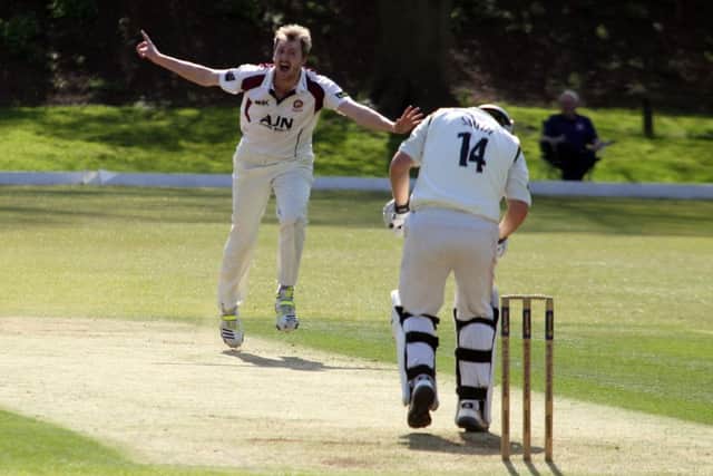 Pace bowler Luke Evans has been included in Northamptonshire's squad for their final County Championship game of the summer
