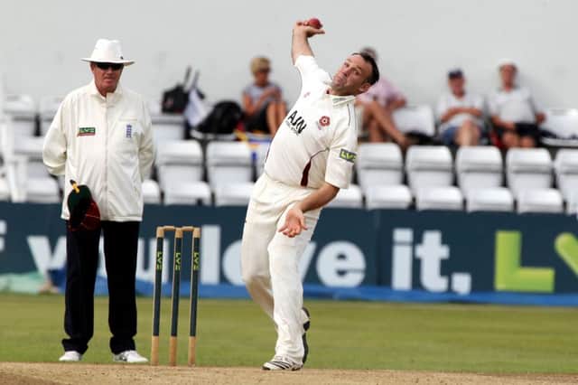 James Middlebrook was in the wickets at New Road