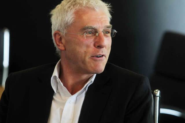 HAVING HIS SAY - Saints chief executive Allan Robson (picture by Sharon Lucey)