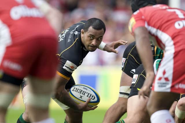 KEY MAN - Samu Manoa returns to the Saints starting line-up for the game at Leicester (picture by Linda Dawson)