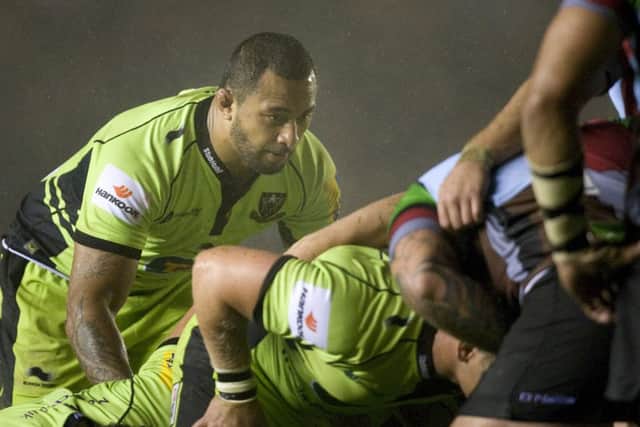 FINAL COUNTDOWN - Samu Manoa is preparing for a 'championship' clash with Leicester (picture by Linda Dawson)