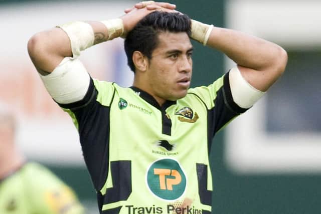 TOUGH TO TAKE - Saturday's draw at Leicester was a disappointment for Saints but George Pisi feels the two points gained could prove crucial (picture by Linda Dawson)